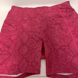 PINK Size Small - Athletic Works Women's Bike Shorts - Moisture-Wicking